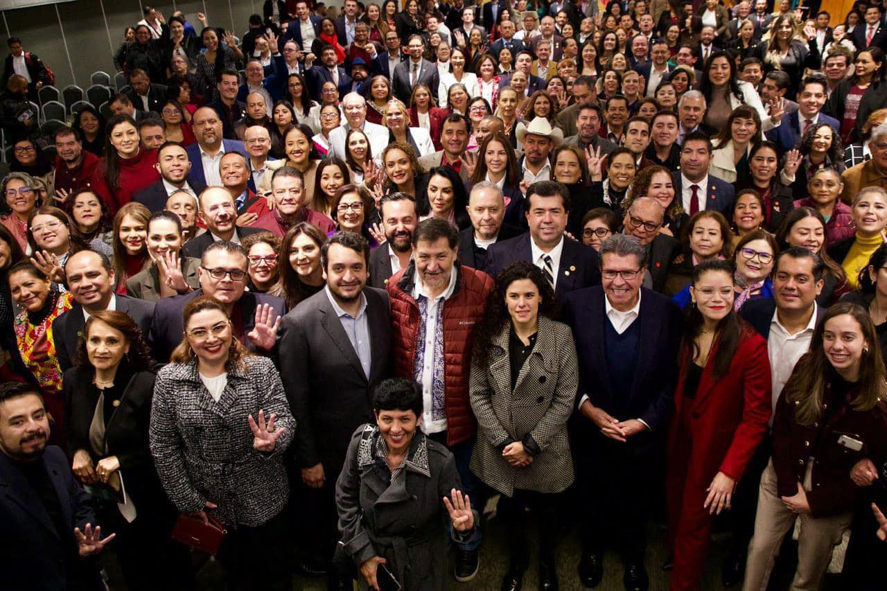 Legisladores de Morena Refrendan su Compromiso con la 4T en el Primer Encuentro de la LXVI Legislatura