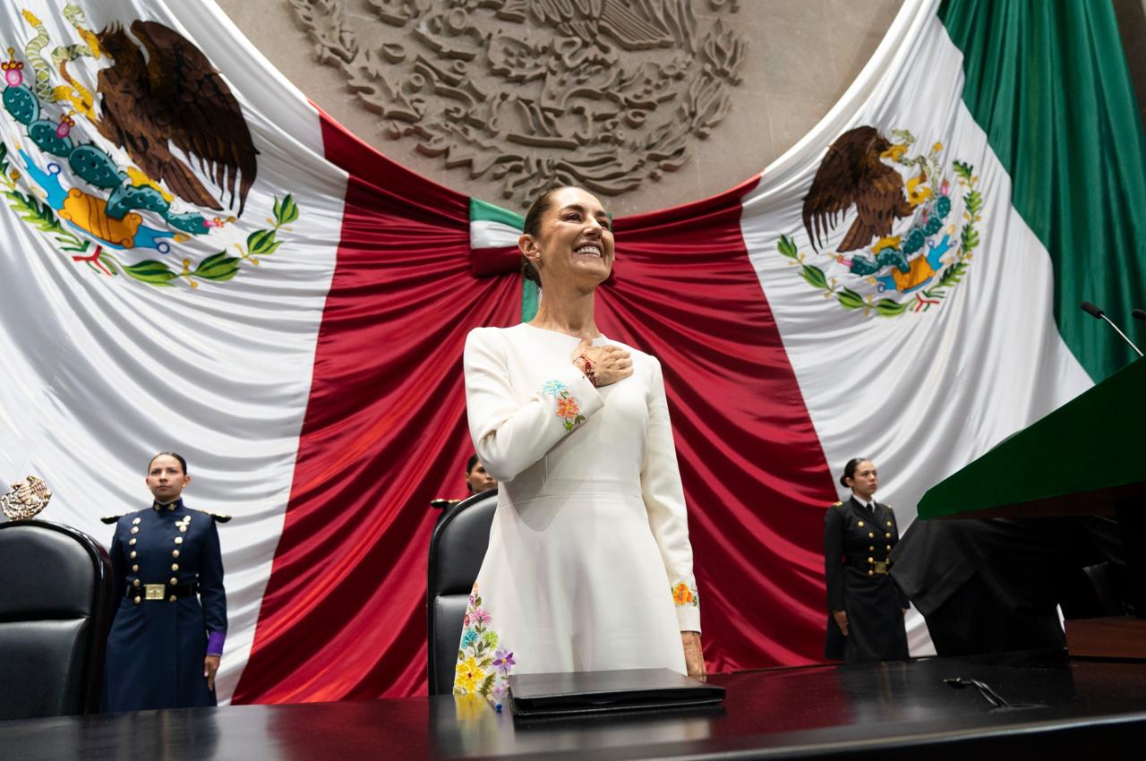 Imagen destacada de Claudia Sheinbaum toma protesta como Presidenta Constitucional de México